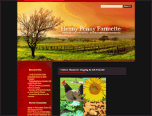 Tablet Screenshot of hennypennyfarmette.com
